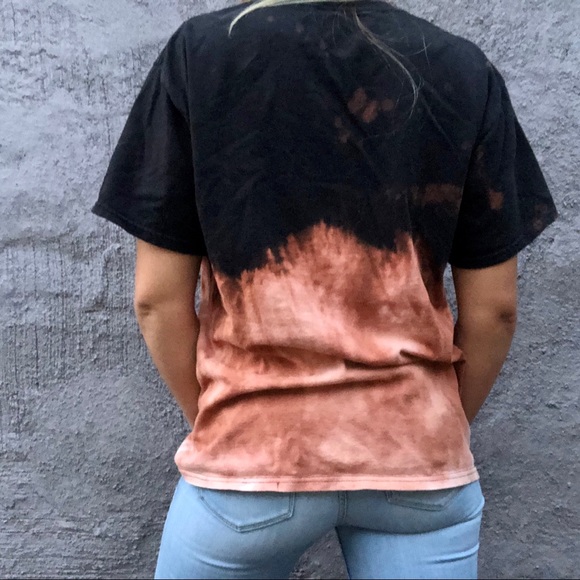 Ramones acid wash custom bleached Tshirt - Picture 3 of 4